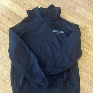 White fox hoodie size medium